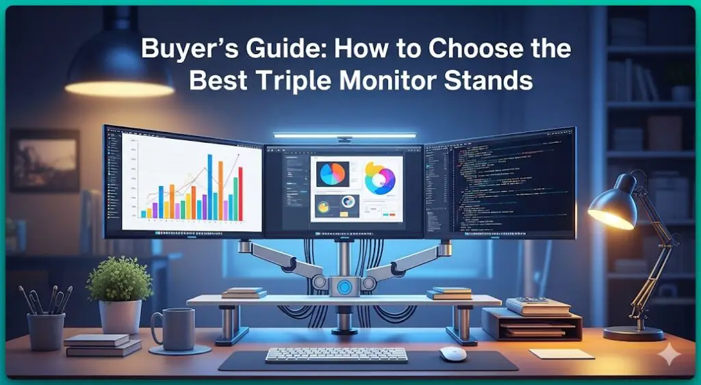 How to Choose the Best Triple Monitor Stands