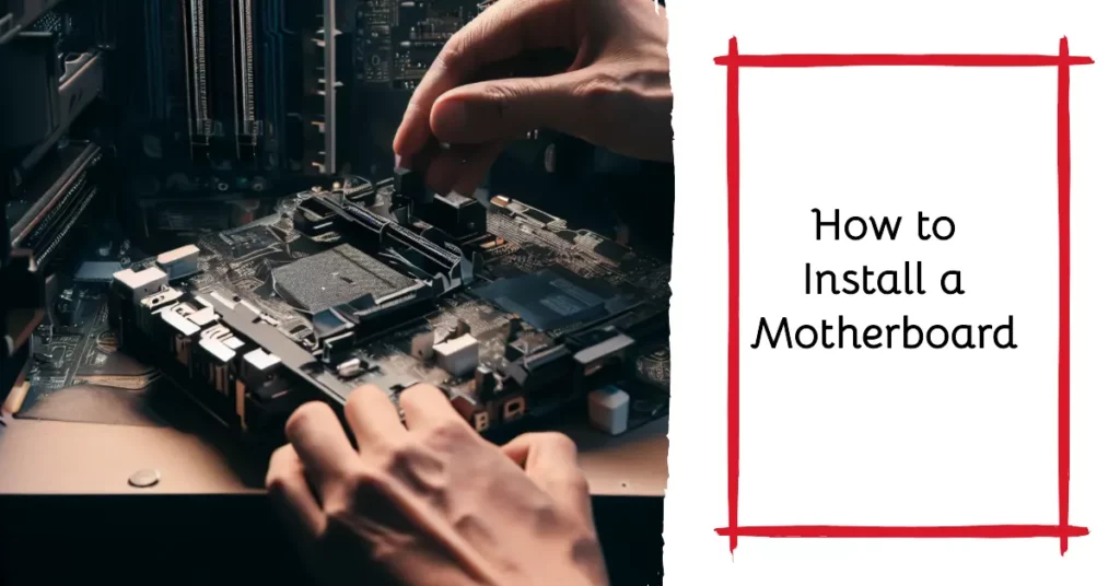 How To Install a Motherboard