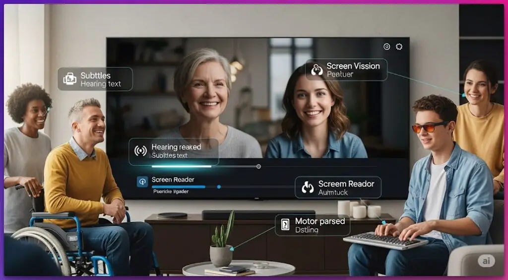 Accessibility for Inclusive Streaming