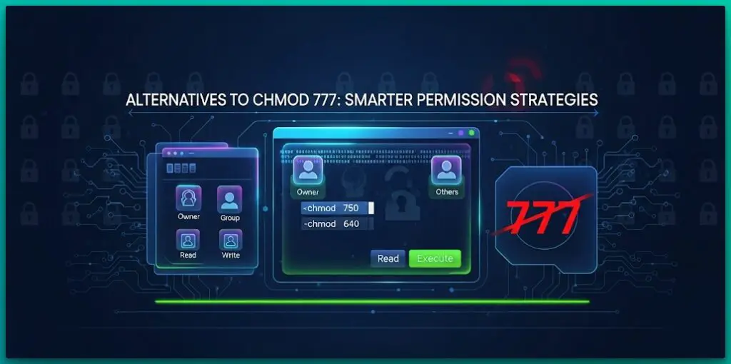 Alternatives to chmod 777