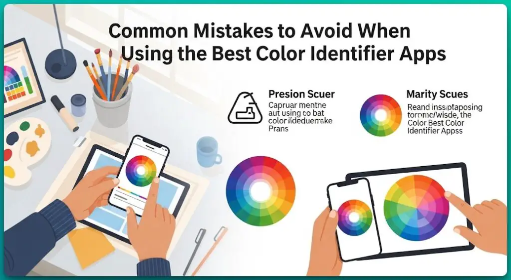 Common Mistakes to Avoid When Using the Best Color Identifier Apps