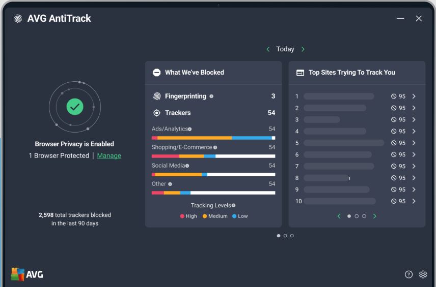 Top Anti Tracking Software 1