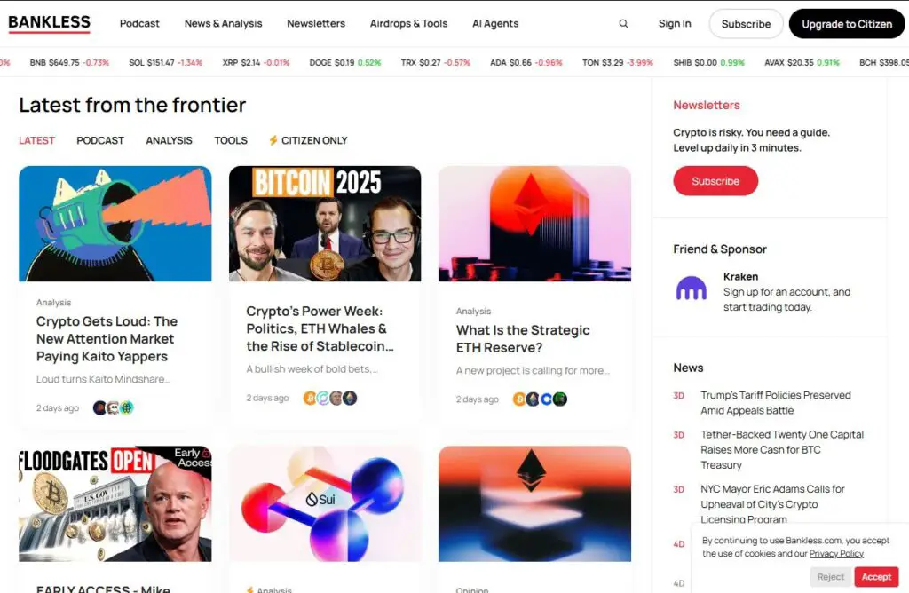 Top Cryptocurrency Blogs