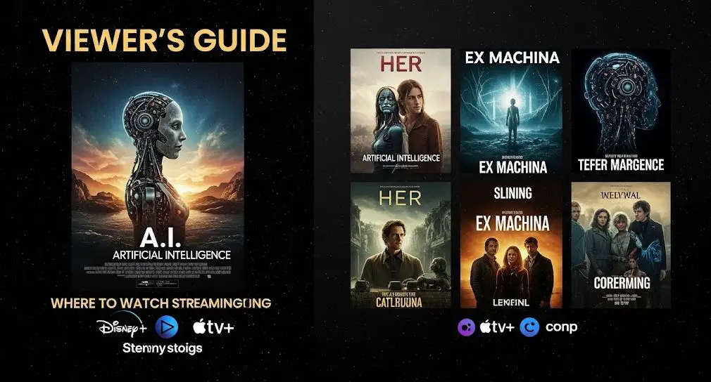 Where to Watch Artificial Intelligence Movies