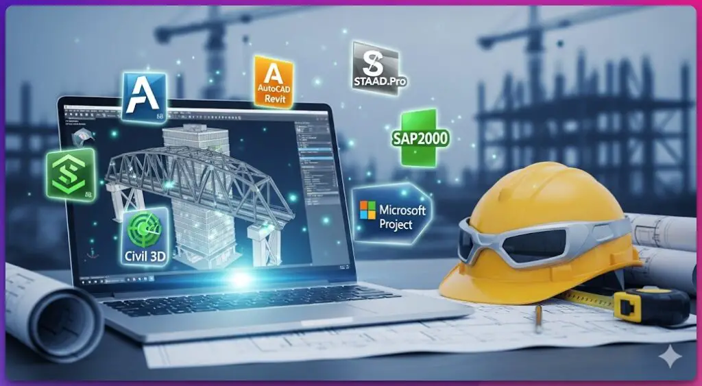Essential Software for Civil Engineering Students and Laptop Compatibility