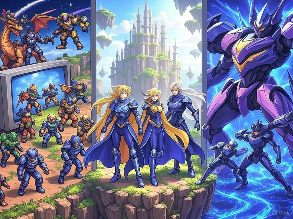 Evolution of Anime MMORPGs