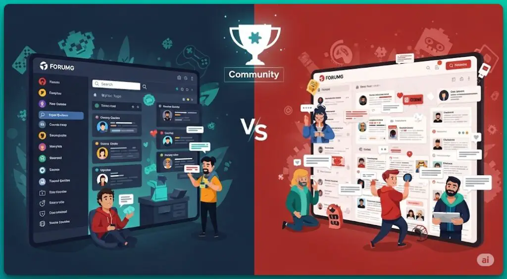 Gaming Forums vs. Social Media