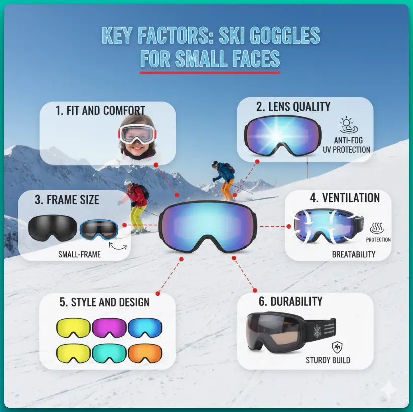 Key Factors to Consider When Choosing the Best Ski Goggles for Small Faces