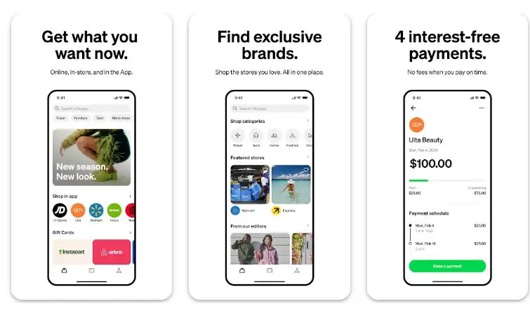 Top Buy Now Pay Later Sites 1