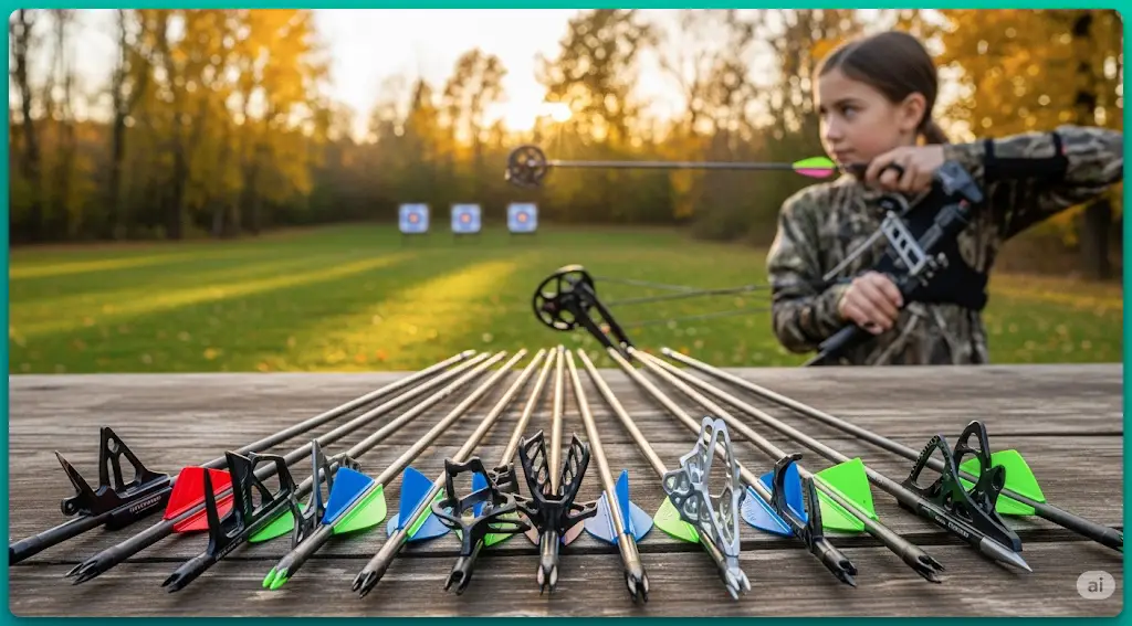Best Arrows and Broadheads for Youth Crossbows