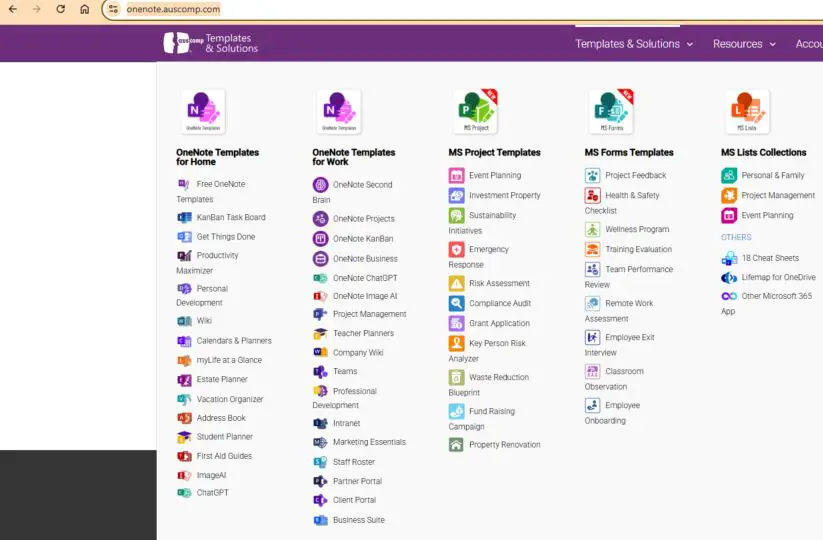 Best OneNote Templates 1