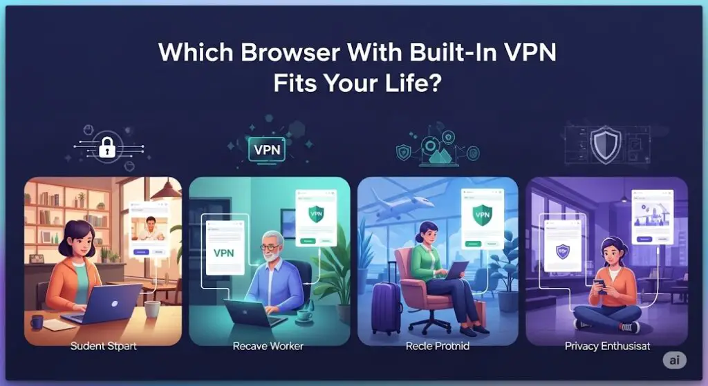 Which Browser With Built-In VPN Fits Your Life