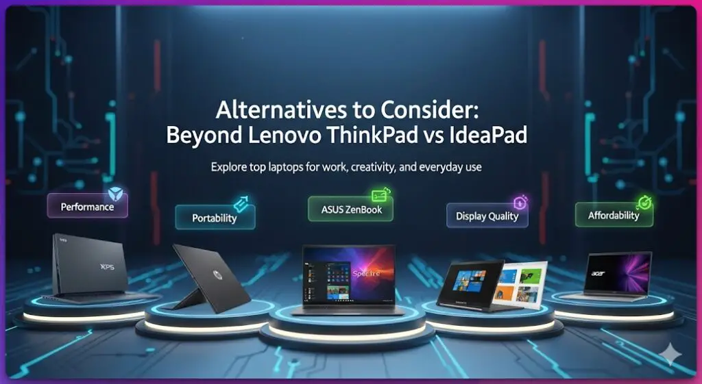 Alternatives to Consider- Beyond Lenovo ThinkPad vs IdeaPad