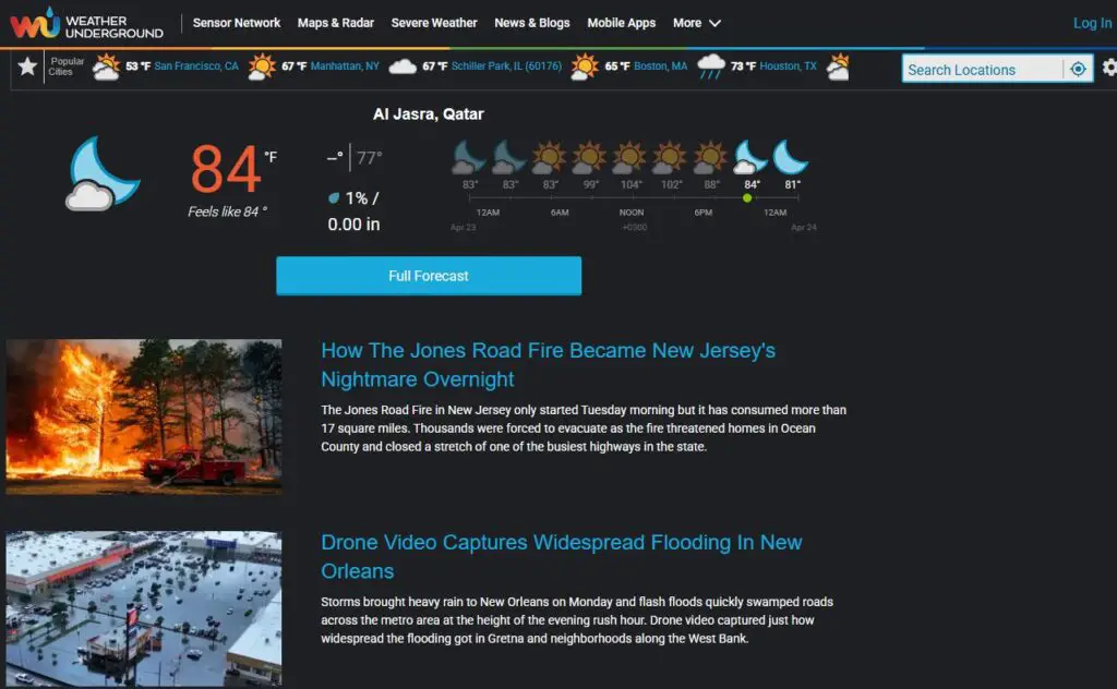 Best Weather Websites 1