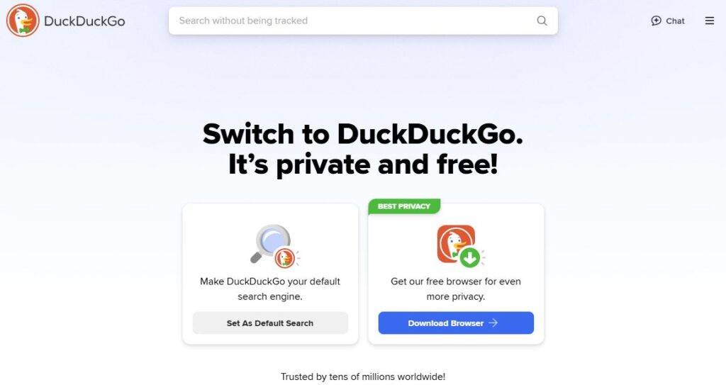 DuckDuckGo vs Startpage