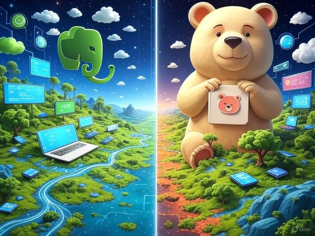 Evernote Vs Bear: Which Note-Taking App Is Ideal for You?