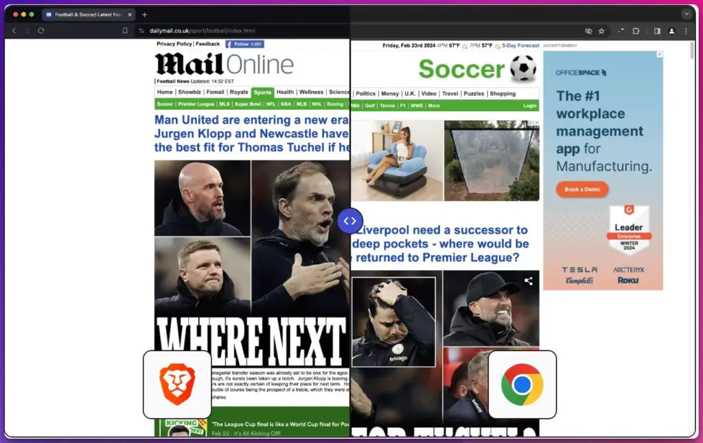 Head-to-Head- Brave vs Chrome on Privacy