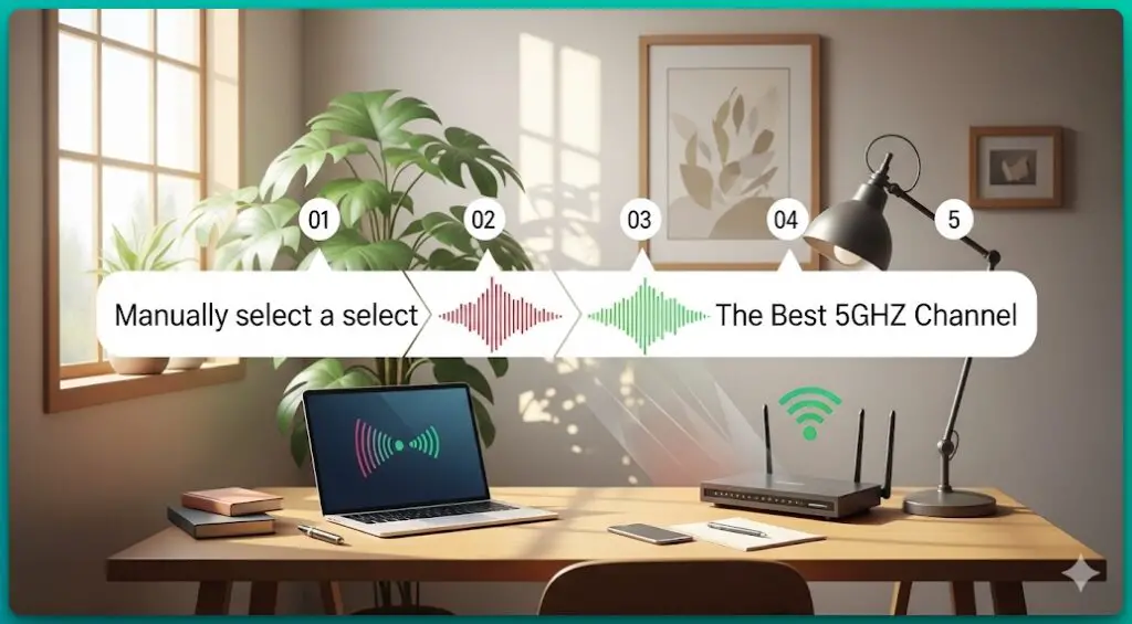 Manual Methods to Select the Best Channel For WiFi 5GHz