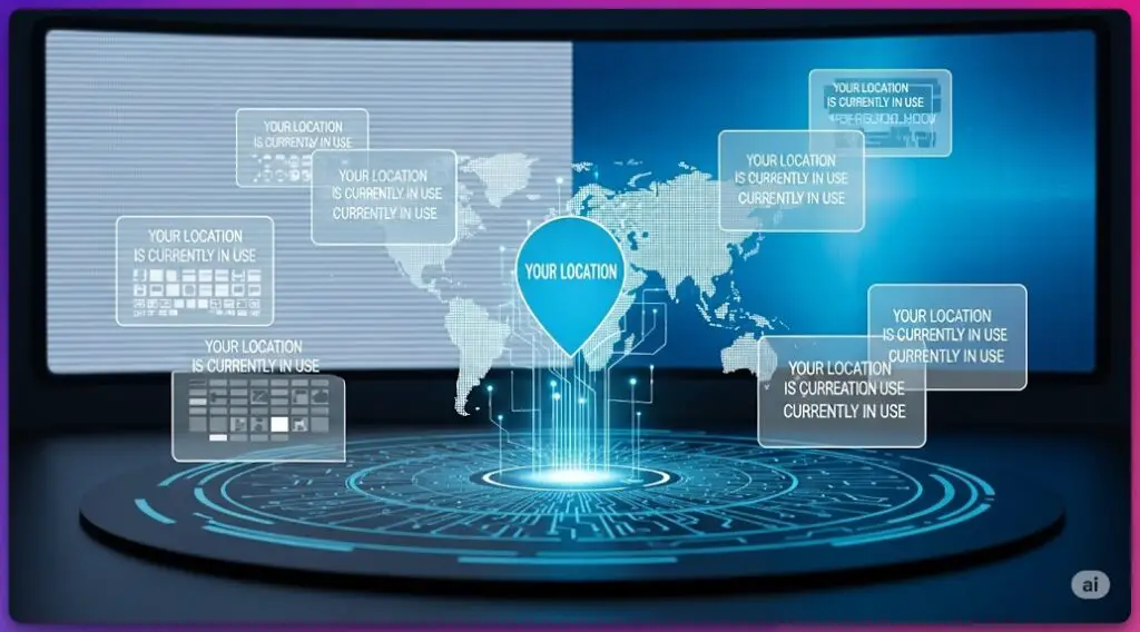 The Evolution of “Your Location Is Currently In Use”