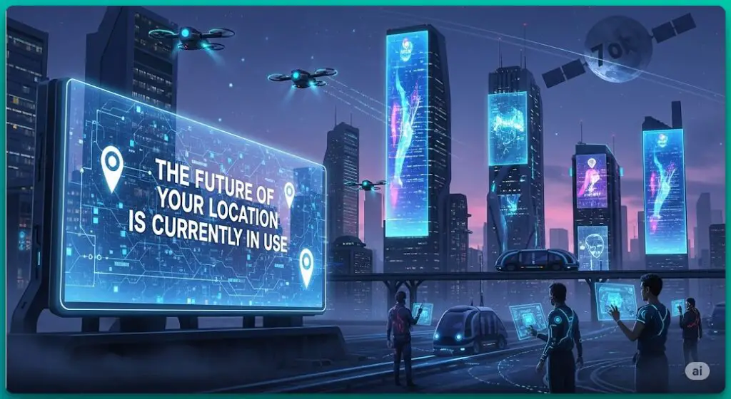 The Future of Your Location Is Currently In Use