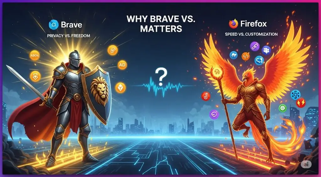 Why Brave vs Firefox Matters
