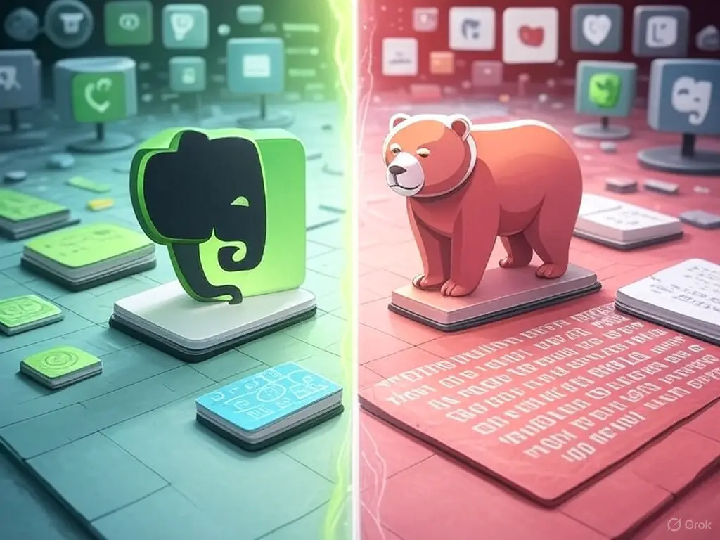 Why Evernote vs Bear Matters