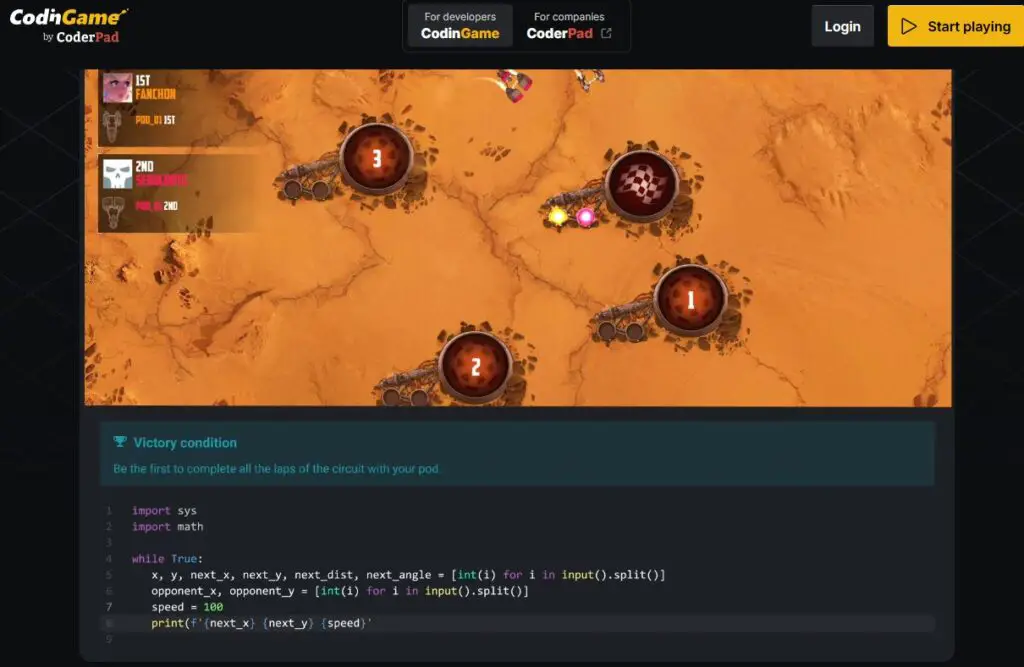 Best Coding Games 1