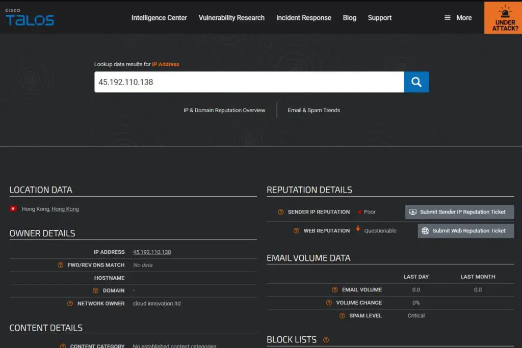 7 Top IP Reputation Check Services To Check The IP Reputation