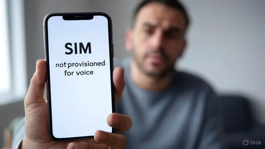 Causes of “SIM Not Provisioned For Voice”