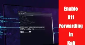 Enable X11 Forwarding in Kali Linux featured image
