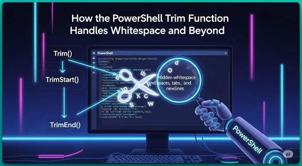How the PowerShell Trim Function Handles Whitespace and Beyond