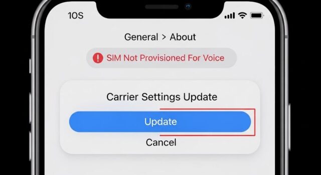 Solve SIM Not Provisioned For Voice Error in Minutes [2025]