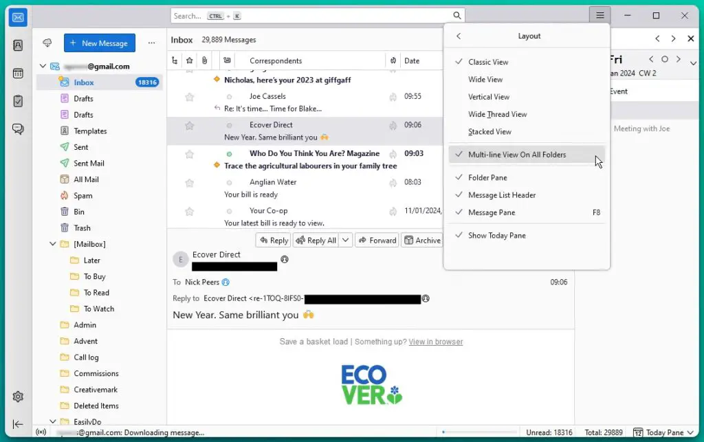 The Optimized Fork as a Thunderbird Alternative