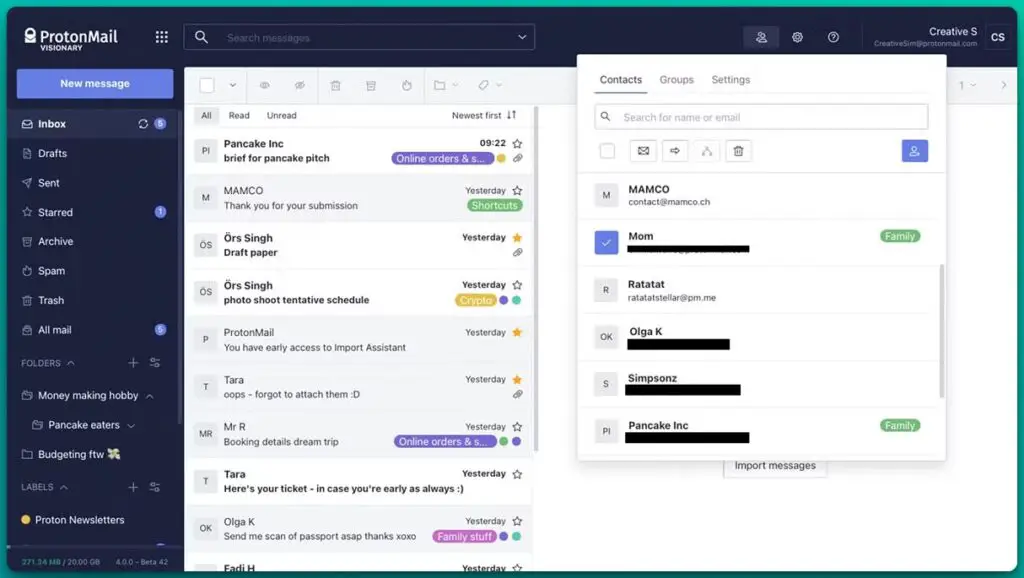 The Privacy-Centric Thunderbird Alternative