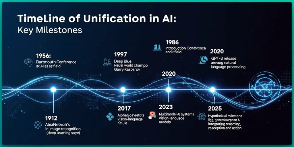 Timeline of Unification in AI