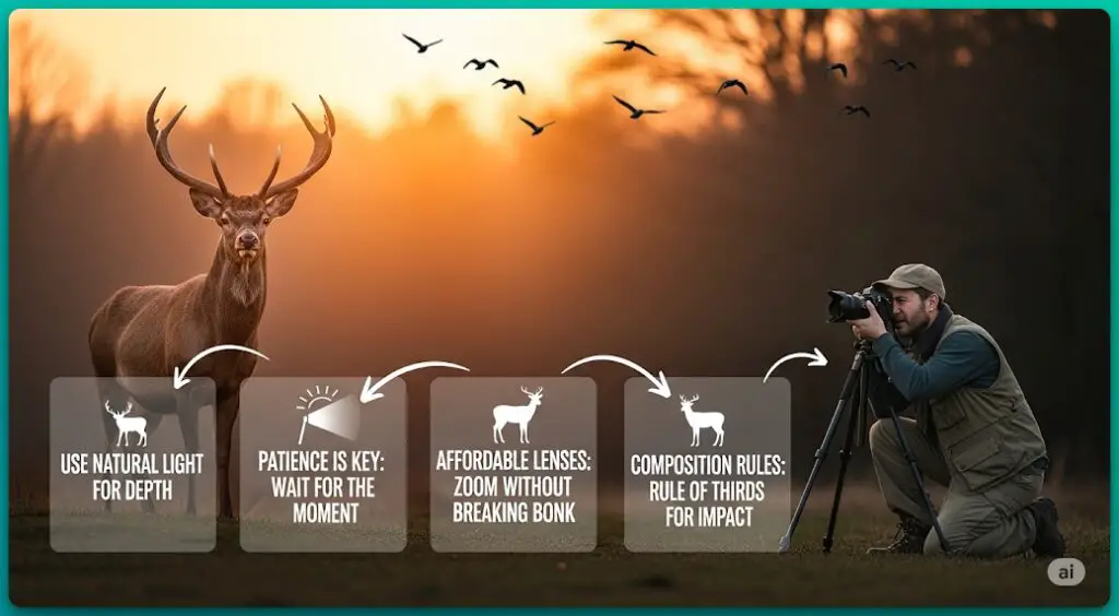 Tips for Capturing Stunning Wildlife Photos with an Affordable Camera for Wildlife Photography