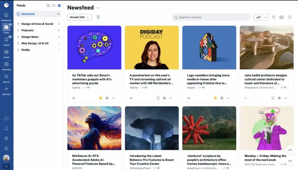 Top Feedly Alternatives