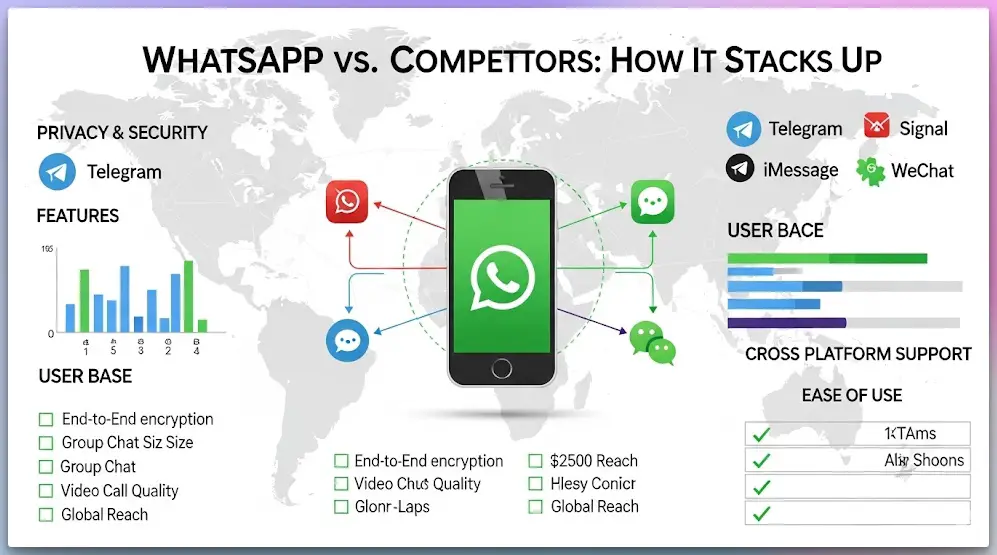 WhatsApp vs. Competitors