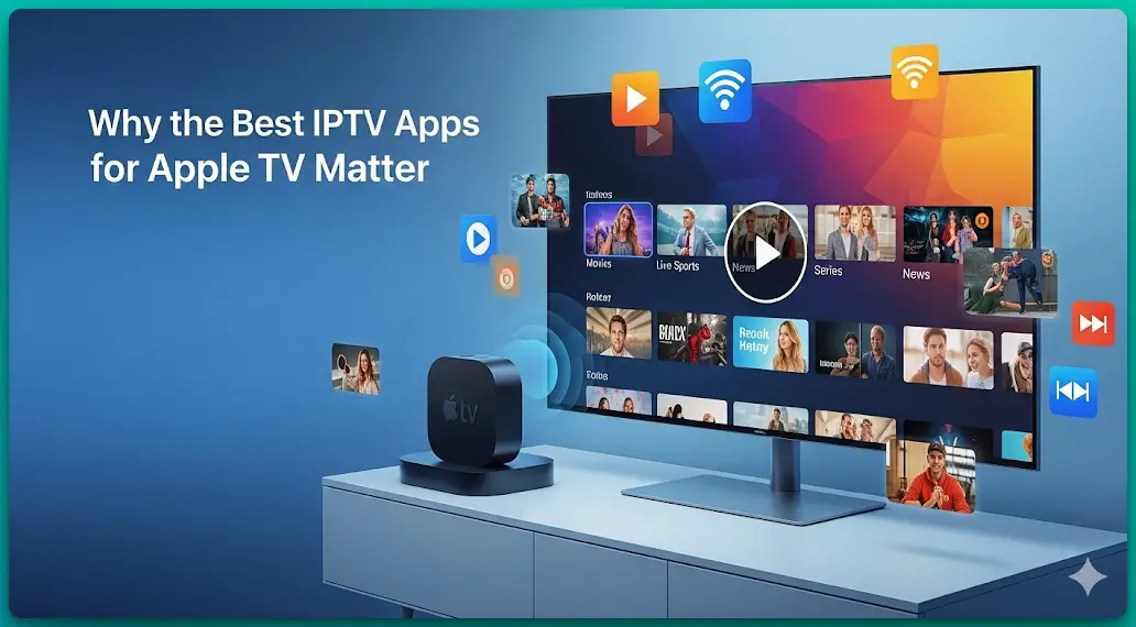 Top 7 Best IPTV Apps for Apple TV to Stream