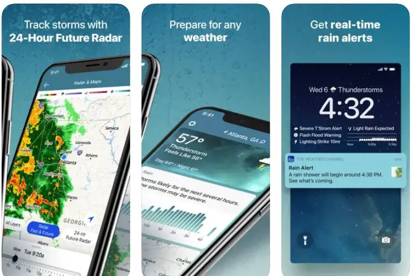 free weather widgets for iphone