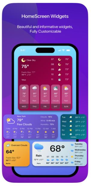 weather widgets for iphone new 1