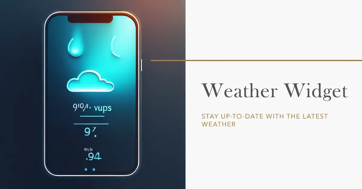 9 Best Weather Widgets For iPhone To Stay UptoDate [2024]