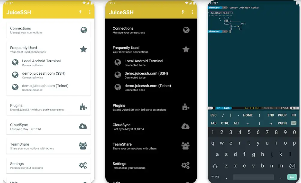 Best Android SSH Client 1