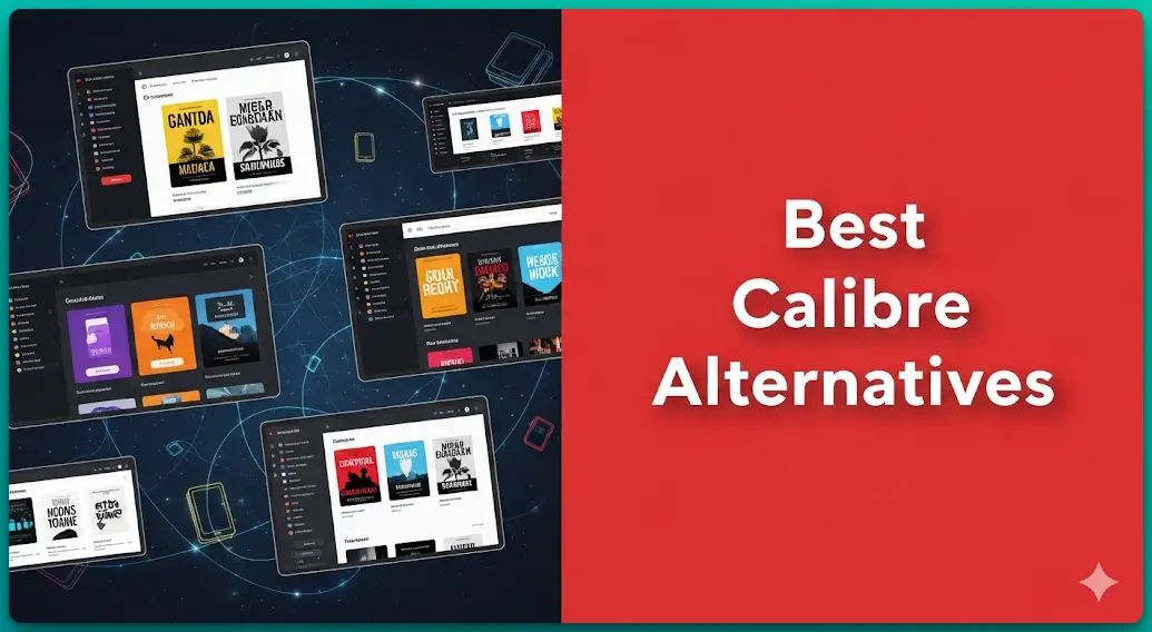 7 Best Calibre Alternatives To Elevate Your Reading [2025]
