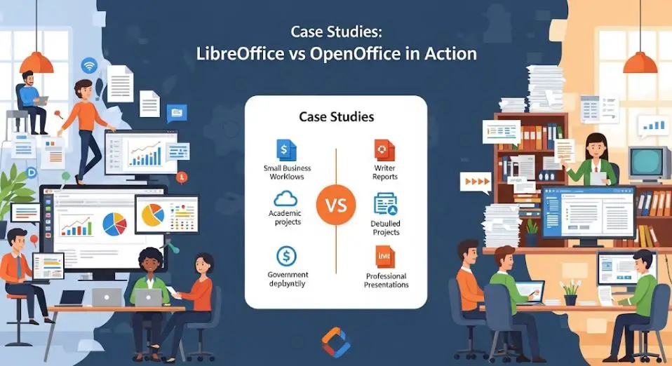 Case Studies LibreOffice vs OpenOffice in Action