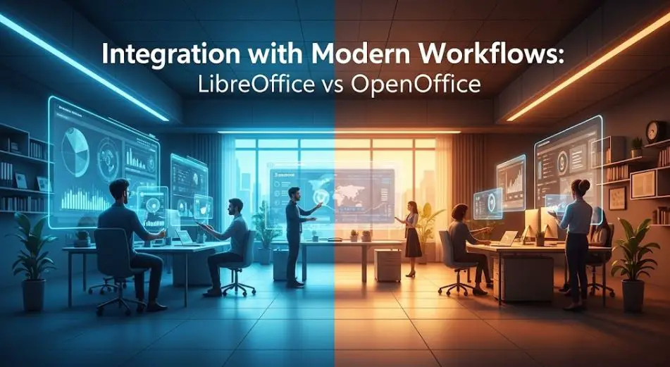 Integration with Modern Workflows LibreOffice vs OpenOffice