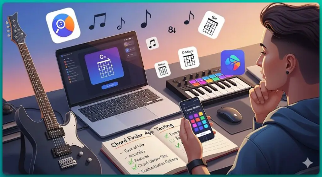 How I Selected and Tested These Best Chord Finder Apps
