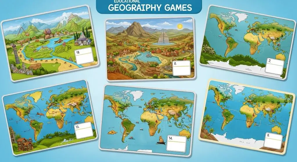 Learning Outcomes of the Best Geography Games