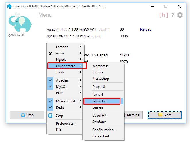 Lightweight XAMPP Alternative for PHP