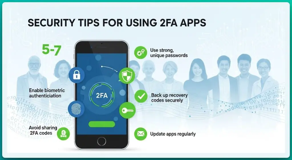 Security Tips for Using 2FA Apps